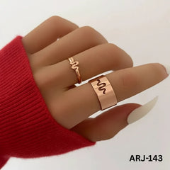 Snake Shape Adjustable Ring for Women – Stylish Black Serpent Design | Fashion Jewelry | Adjustable Size