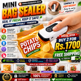 Portable Mini Bag Sealer for Food Storage