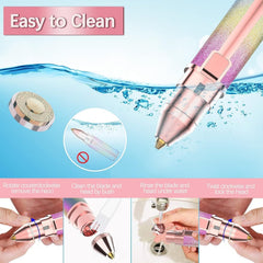 2 In 1 Electric Eyebrow Trimmer And Shaver | Flawless Hair Remover For Women | Painless Facial Hair Removal Device |