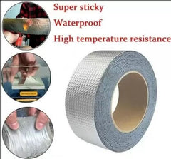 Aluminum Foil Waterproof Tape – Heavy Duty Leak Repair Seal Tape for Roof, Pipe, Wall & Gutter
